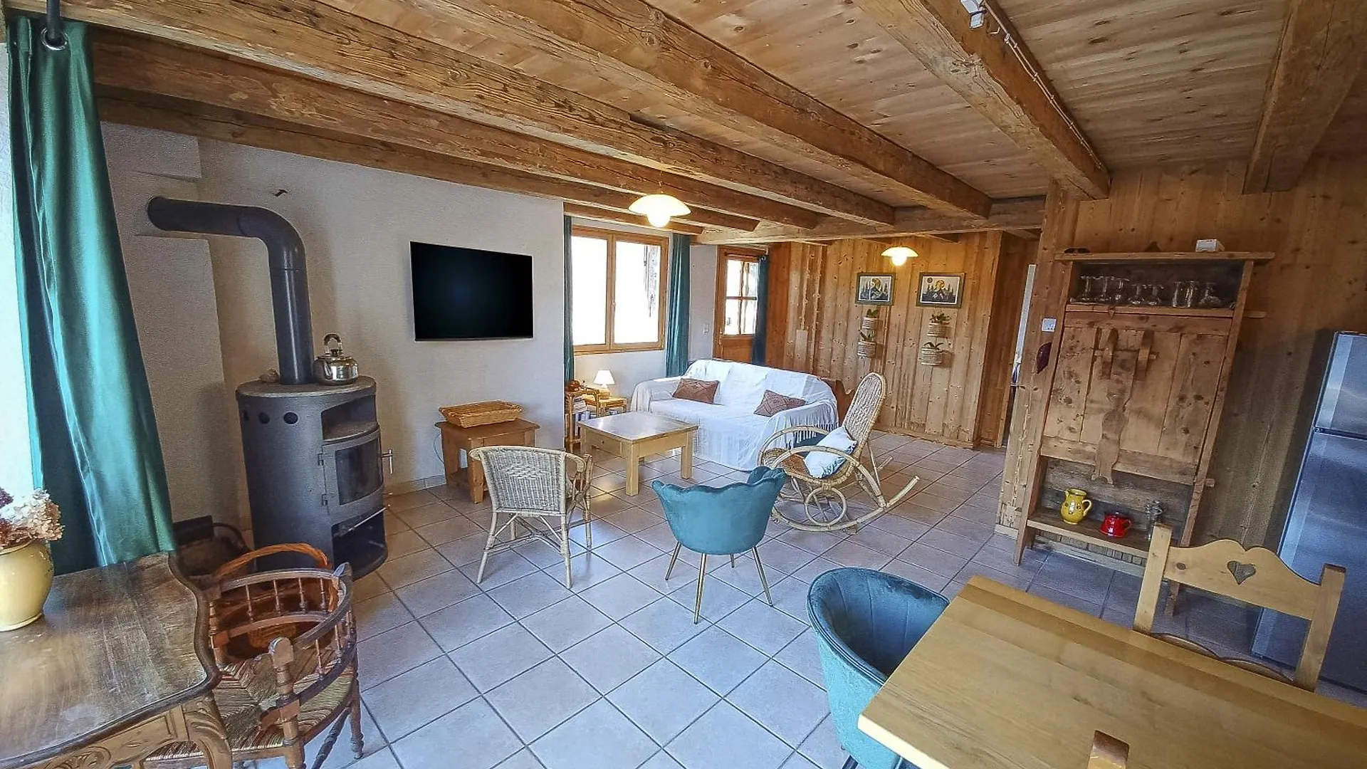 Unique A Champagny L'Appartement Panoramik Dans Un Chalet D'Alpage Avec Une Vue Exceptionnelle La Plagne France