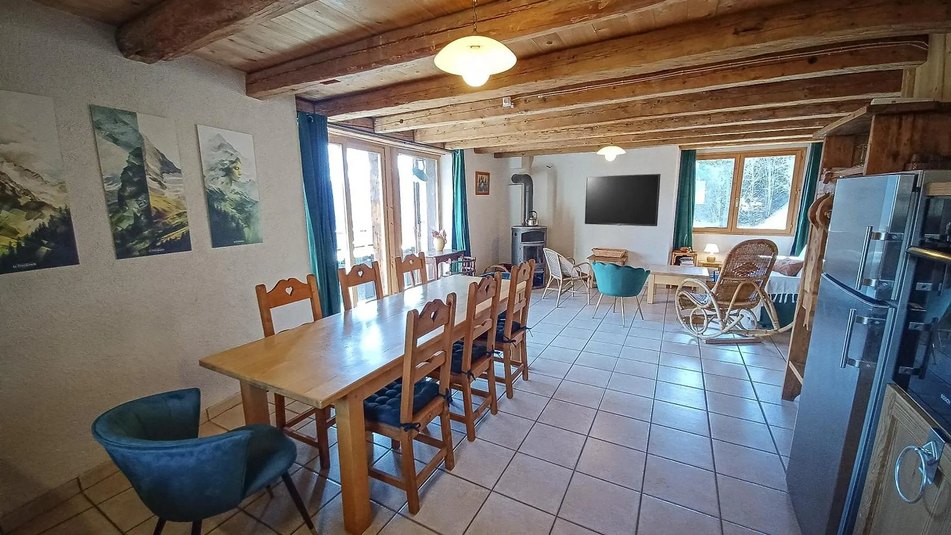Unique A Champagny L'Appartement Panoramik Dans Un Chalet D'Alpage Avec Une Vue Exceptionnelle La Plagne 0*,