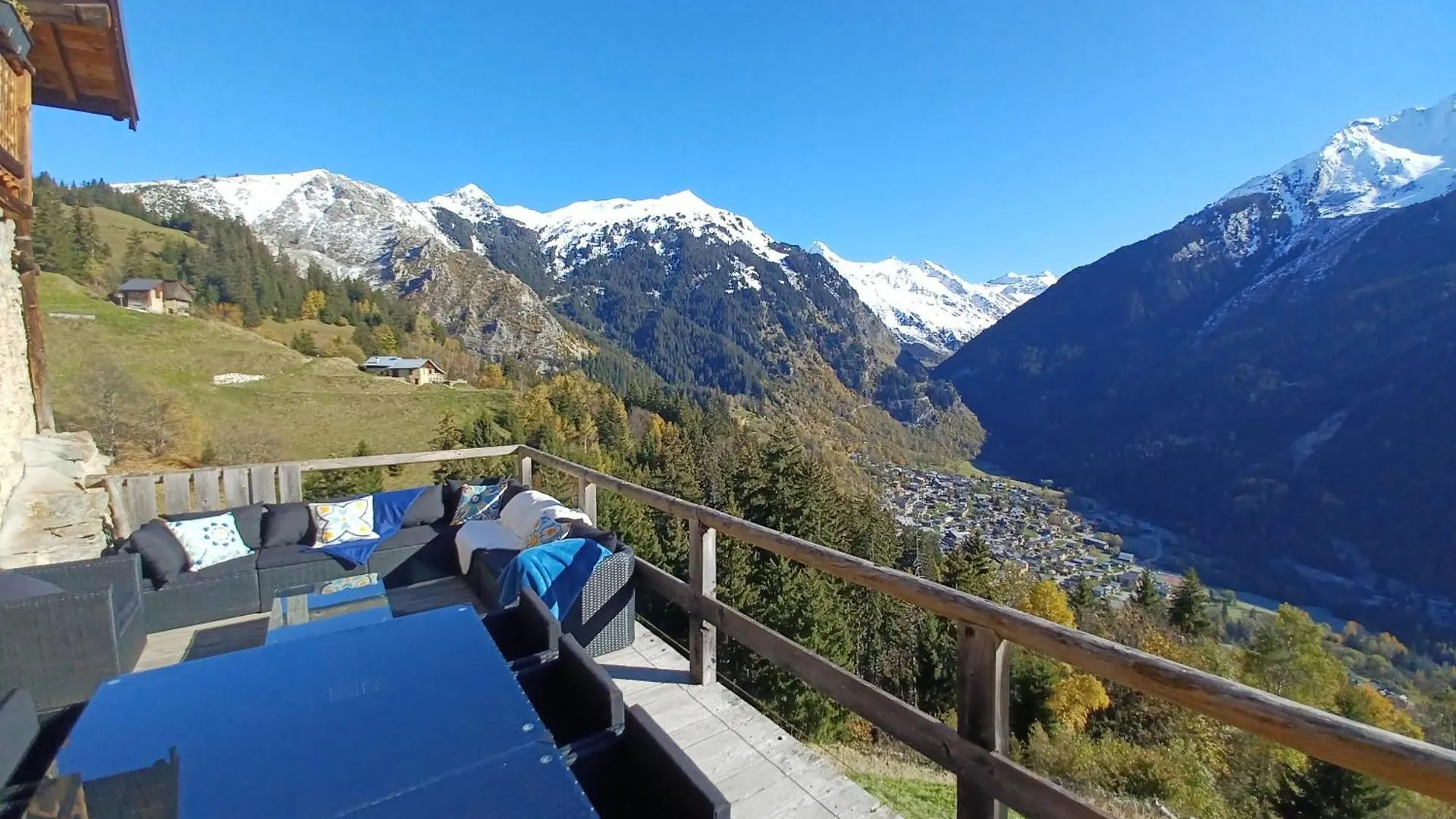 Unique A Champagny L'Appartement Panoramik Dans Un Chalet D'Alpage Avec Une Vue Exceptionnelle La Plagne France