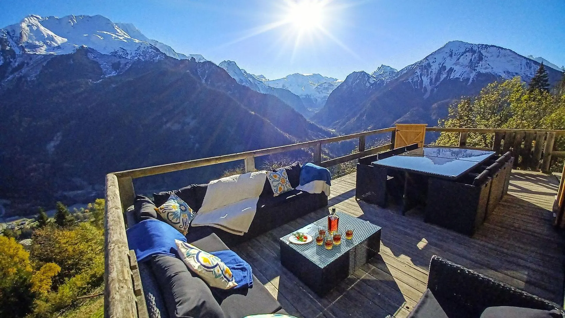 Unique A Champagny L'Appartement Panoramik Dans Un Chalet D'Alpage Avec Une Vue Exceptionnelle La Plagne
